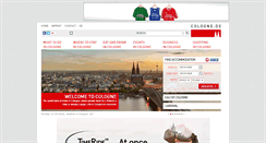 Desktop Screenshot of cologne.de